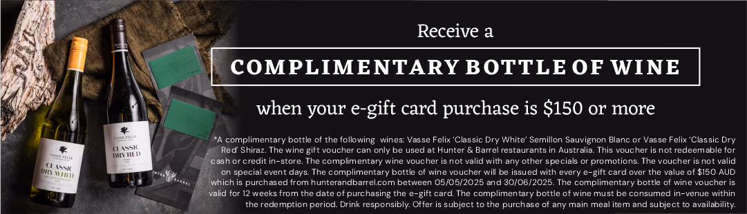 Complimentary Wine Voucher Promotion