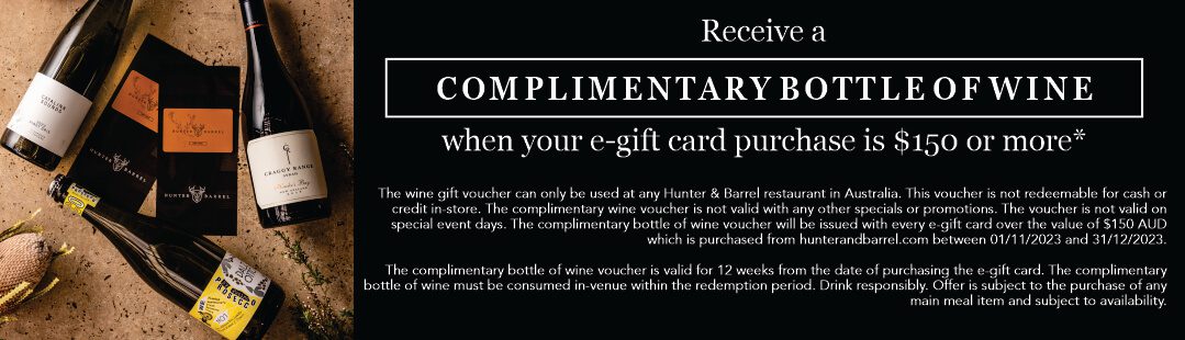 Complimentary Wine Voucher Promotion